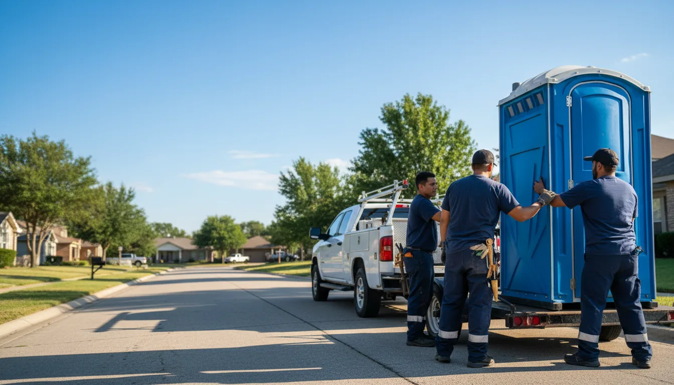 Portable Toilet Rental in Weiner, AR near me